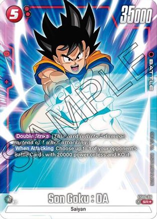 Image of Son Goku : DA (Bonus Pack Alternate Art) (FS06-06) - Starter Deck 6 Son Goku Mini Holofoil