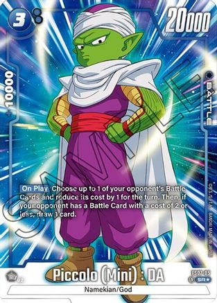 Image of Piccolo (Mini) : DA (Bonus Pack Alternate Art) (FS07-05) - Starter Deck 7 Vegeta Mini Holofoil