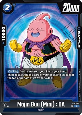 Image of Majin Buu (Mini) : DA (FS07-09) - Starter Deck 7 Vegeta Mini