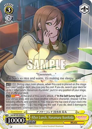 Image of After Lunch, Hanamaru Kunikida (SIS/W109-E006 R) - Love Live! School idol festival 2 MIRACLE LIVE!