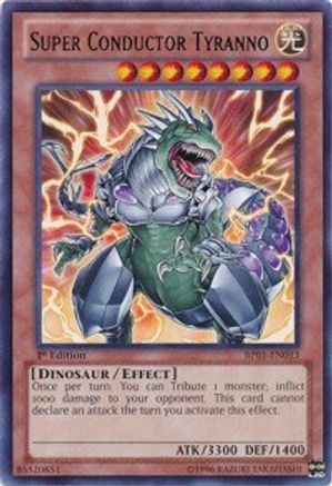 Image of Super Conductor Tyranno (BP01-EN013) - Battle Pack: Epic Dawn 1st Edition