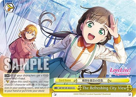 Image of The Refreshing City View (SIP/W109-E034 CC) - Love Live! School idol festival 2 MIRACLE LIVE!