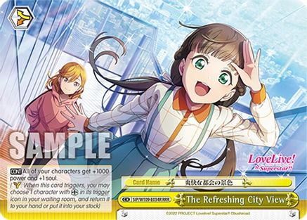 Image of The Refreshing City View (RRR) (SIP/W109-E034R RRR) - Love Live! School idol festival 2 MIRACLE LIVE!