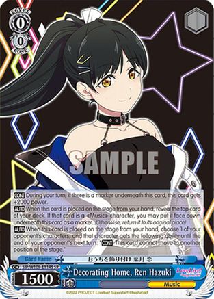 Image of Decorating Home, Ren Hazuki (SR) (SIP/W109-E114S SR) - Love Live! School idol festival 2 MIRACLE LIVE!