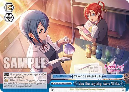 Image of More Than Anything. Above All Else. (RRR) (SIP/W109-E136R RRR) - Love Live! School idol festival 2 MIRACLE LIVE!