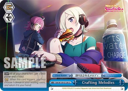 Image of Crafting Melodies (SIN/W109-E138 CC) - Love Live! School idol festival 2 MIRACLE LIVE!
