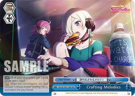Image of Crafting Melodies (RRR) (SIN/W109-E138R RRR) - Love Live! School idol festival 2 MIRACLE LIVE!