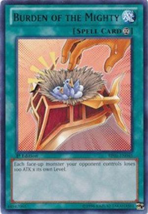 Image of Burden of the Mighty (BP01-EN045) - Battle Pack: Epic Dawn 1st Edition