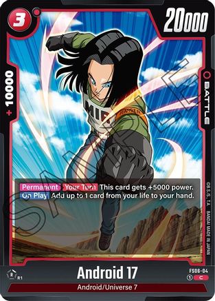 Image of Android 17 (FS06-04) - Starter Deck 6 Son Goku Mini