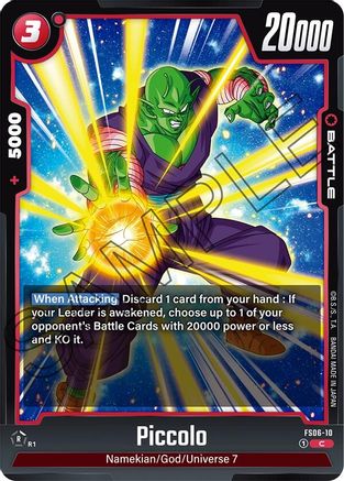 Image of Piccolo (FS06-10) - Starter Deck 6 Son Goku Mini