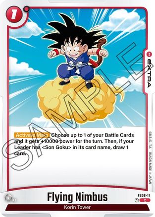 Image of Flying Nimbus (FS06-11) - Starter Deck 6 Son Goku Mini