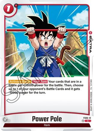 Image of Power Pole (FS06-12) - Starter Deck 6 Son Goku Mini