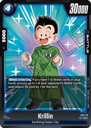 Image of Krillin (FS07-02) - Starter Deck 7 Vegeta Mini