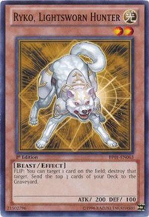 Image of Ryko, Lightsworn Hunter (BP01-EN063) - Battle Pack: Epic Dawn 1st Edition