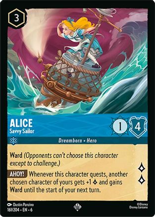 Image of Alice - Savvy Sailor (161/204) - Azurite Sea