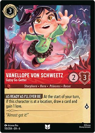Image of Vanellope von Schweetz - Gutsy Go-Getter (110/204) - Azurite Sea
