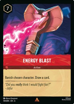 Image of Energy Blast (131/204) - Azurite Sea Cold Foil