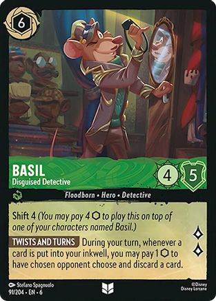 Image of Basil - Disguised Detective (91/204) - Azurite Sea