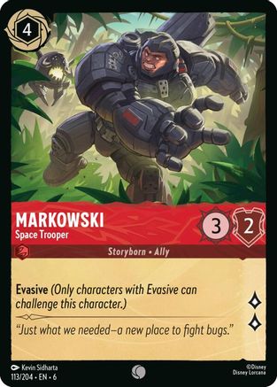 Image of Markowski - Space Trooper (113/204) - Azurite Sea