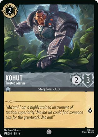 Image of Kohut - Trusted Marine (178/204) - Azurite Sea