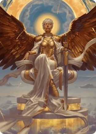 Image of Herald of Eternal Dawn Art Card (27/54) (ASFDN-027) - Art Series: Foundations
