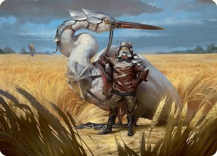 Image of Skyknight Squire Art Card (4/54) (ASFDN-004) - Art Series: Foundations