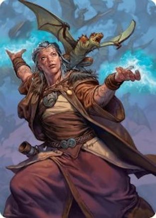 Image of Drake Hatcher 2 Art Card (29/54) (ASFDN-029) - Art Series: Foundations