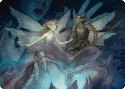 Image of Faebloom Trick Art Card (6/54) (ASFDN-006) - Art Series: Foundations