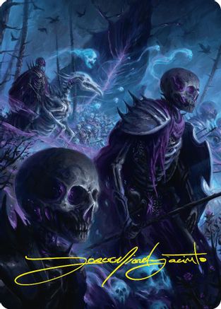 Image of Rise of the Dark Realms Art Card (37/54) (Gold-Stamped Signature) (ASFDN-037) - Art Series: Foundations