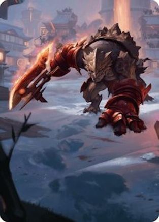 Image of Searslicer Goblin Art Card (39/54) (ASFDN-039) - Art Series: Foundations