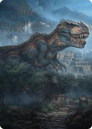 Image of Ghalta, Primal Hunger Art Card (41/54) (ASFDN-041) - Art Series: Foundations