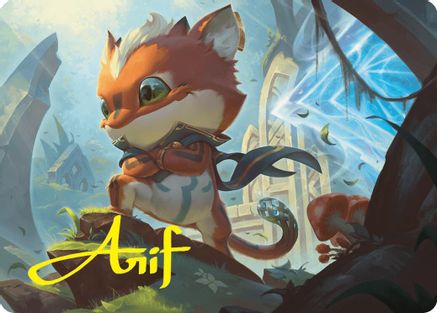 Image of Loot, Exuberant Explorer Art Card (12/54) (Gold-Stamped Signature) (ASFDN-012) - Art Series: Foundations