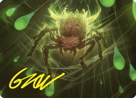 Image of Spinner of Souls Art Card (13/54) (Gold-Stamped Signature) (ASFDN-013) - Art Series: Foundations