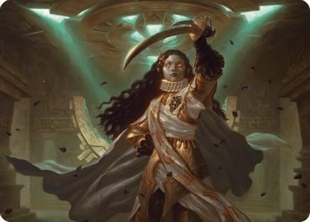 Image of Elenda, Saint of Dusk Art Card (15/54) (ASFDN-015) - Art Series: Foundations