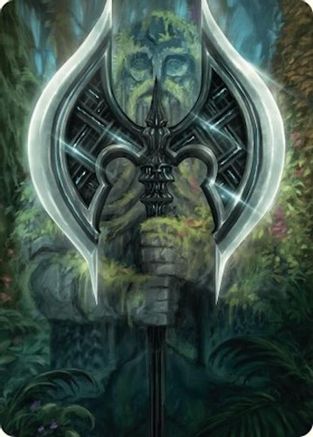 Image of Leyline Axe Art Card (49/54) (ASFDN-049) - Art Series: Foundations