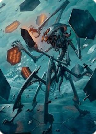 Image of Scrawling Crawler Art Card (50/54) (ASFDN-050) - Art Series: Foundations