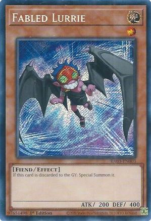Image of Fabled Lurrie (Secret Rare) (RA03-EN003) - Quarter Century Bonanza 1st Edition