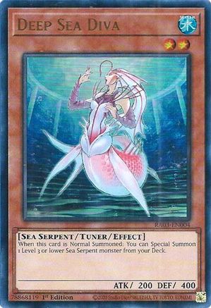 Image of Deep Sea Diva (UR) (RA03-EN004) - Quarter Century Bonanza 1st Edition