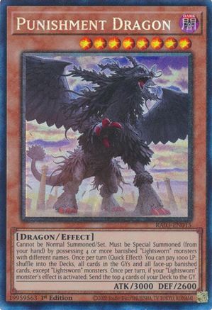 Image of Punishment Dragon (PCR) (RA03-EN015) - Quarter Century Bonanza 1st Edition