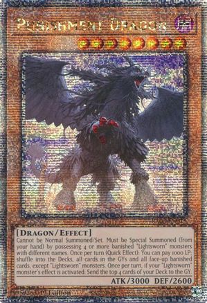 Image of Punishment Dragon (Quarter Century Secret Rare) (RA03-EN015) - Quarter Century Bonanza 1st Edition