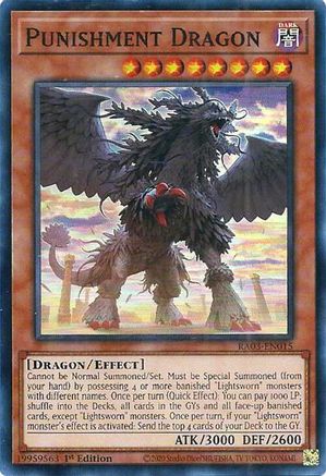 Image of Punishment Dragon (RA03-EN015) - Quarter Century Bonanza 1st Edition