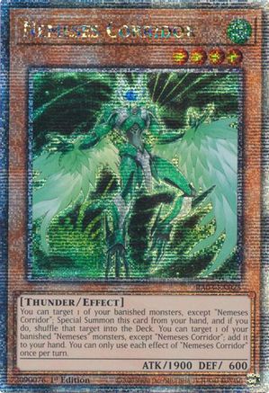 Image of Nemeses Corridor (Quarter Century Secret Rare) (RA03-EN025) - Quarter Century Bonanza 1st Edition