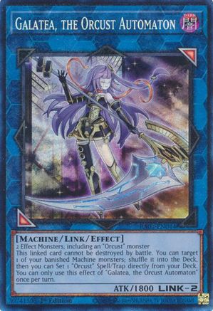 Image of Galatea, the Orcust Automaton (PCR) (RA03-EN044) - Quarter Century Bonanza 1st Edition