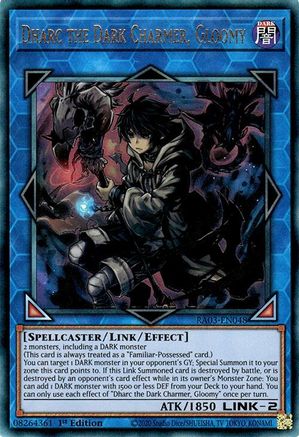 Image of Dharc the Dark Charmer, Gloomy (PUR) (RA03-EN048) - Quarter Century Bonanza 1st Edition
