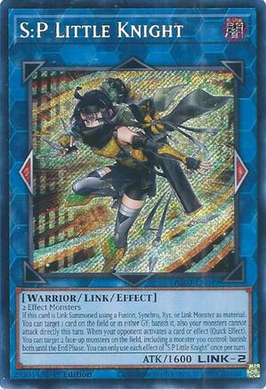 Image of S:P Little Knight (Secret Rare) (RA03-EN049) - Quarter Century Bonanza 1st Edition