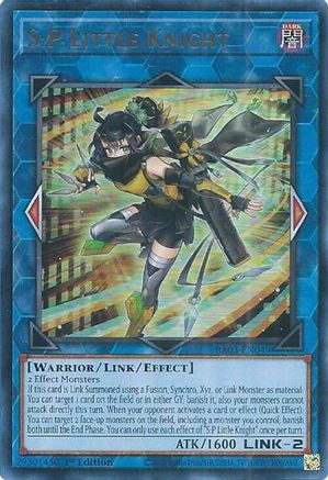 Image of S:P Little Knight (UR) (RA03-EN049) - Quarter Century Bonanza 1st Edition