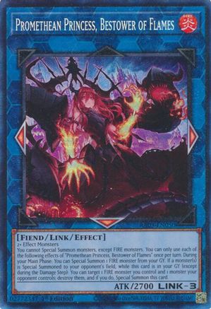 Image of Promethean Princess, Bestower of Flames (PCR) (RA03-EN050) - Quarter Century Bonanza 1st Edition