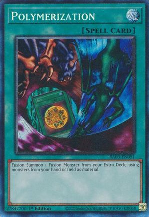 Image of Polymerization (A) (Alternate Art) (PCR) (RA03-EN051) - Quarter Century Bonanza 1st Edition