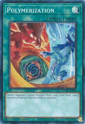 Image of Polymerization (B) (HERO Art) (RA03-EN051) - Quarter Century Bonanza 1st Edition
