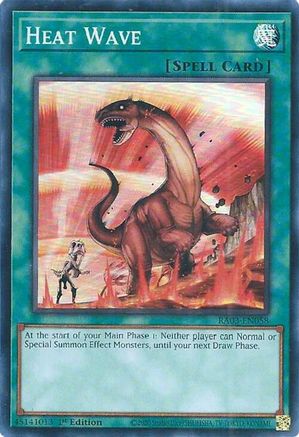 Image of Heat Wave (RA03-EN058) - Quarter Century Bonanza 1st Edition